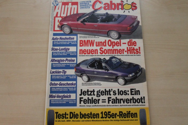 Deckblatt Auto Bild (14/1993)